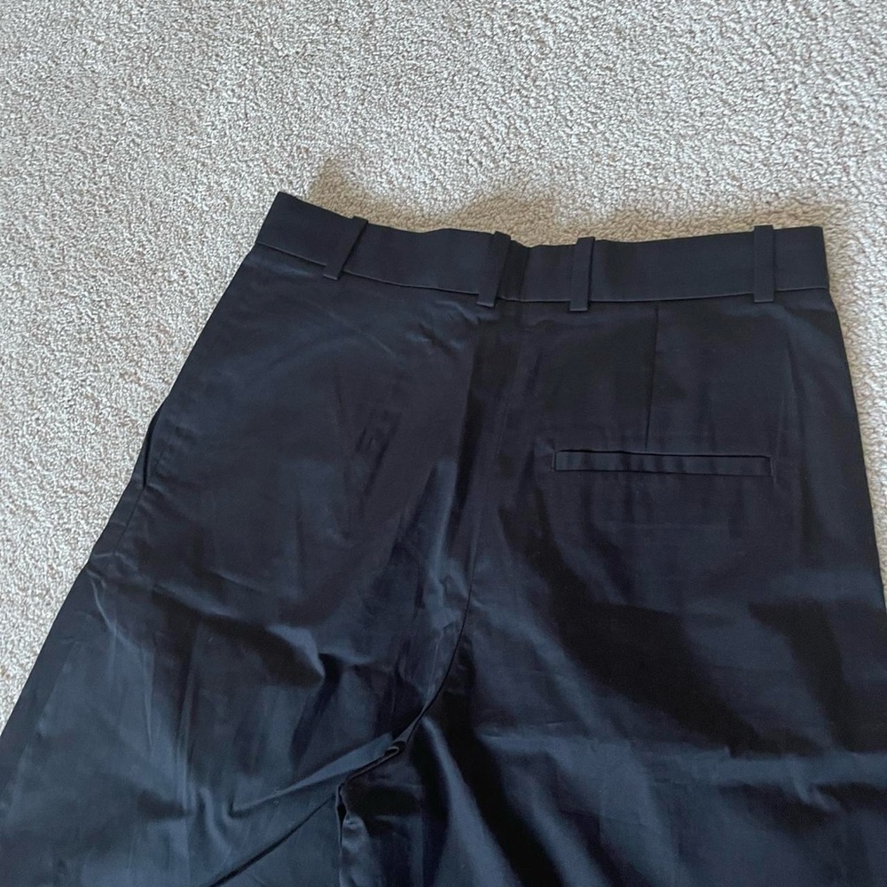 COS | RELAXED 100% COTTON WIDE-LEG TROUSERS - Picture 4 of 9